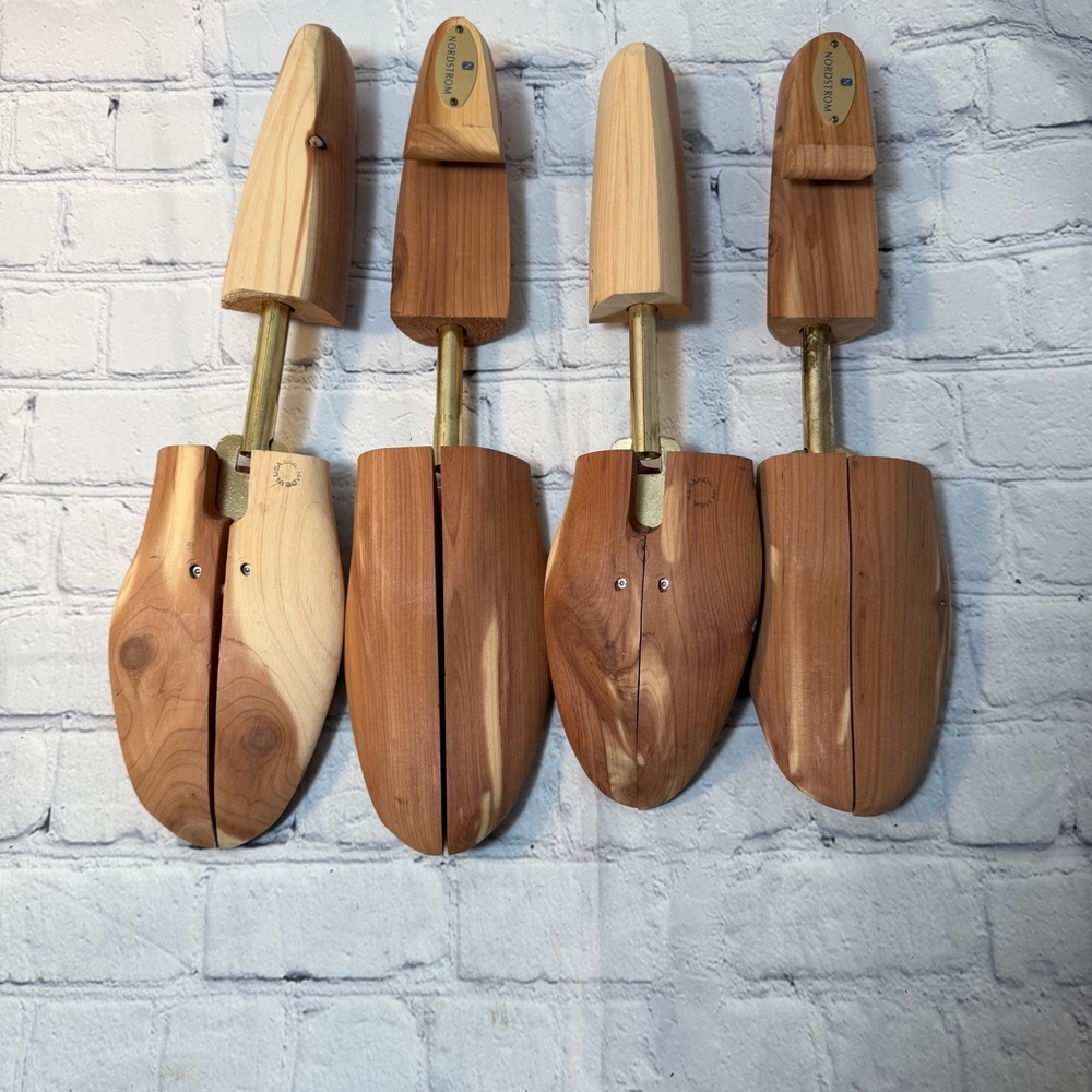 Nordstrom Cedar Shoe Trees (Set of 4) large and xl - Picture 2 of 7